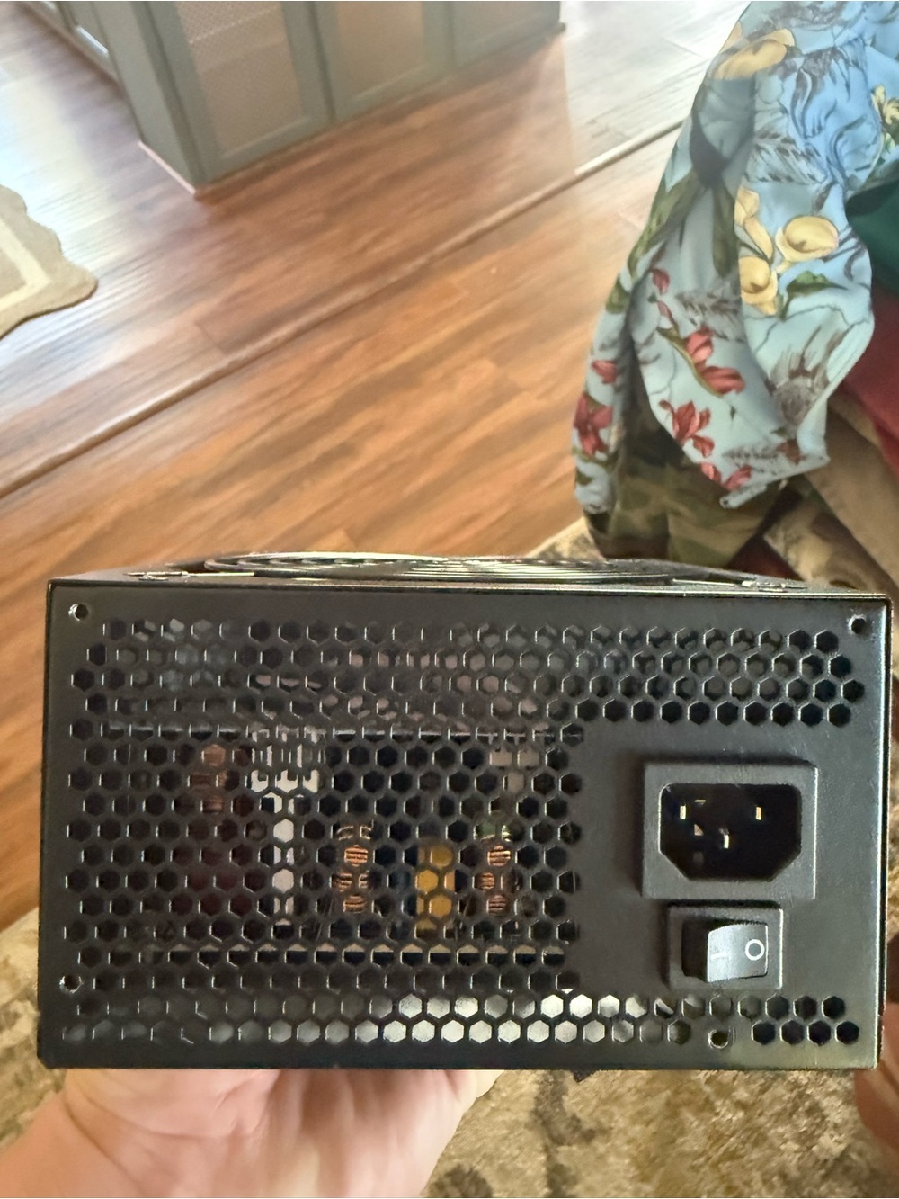Black ATX Power Supply Unit - Reliable PC Power